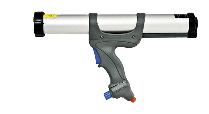 Caulk pneumatic guns